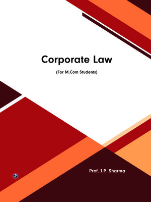 cover image of Corporate Law